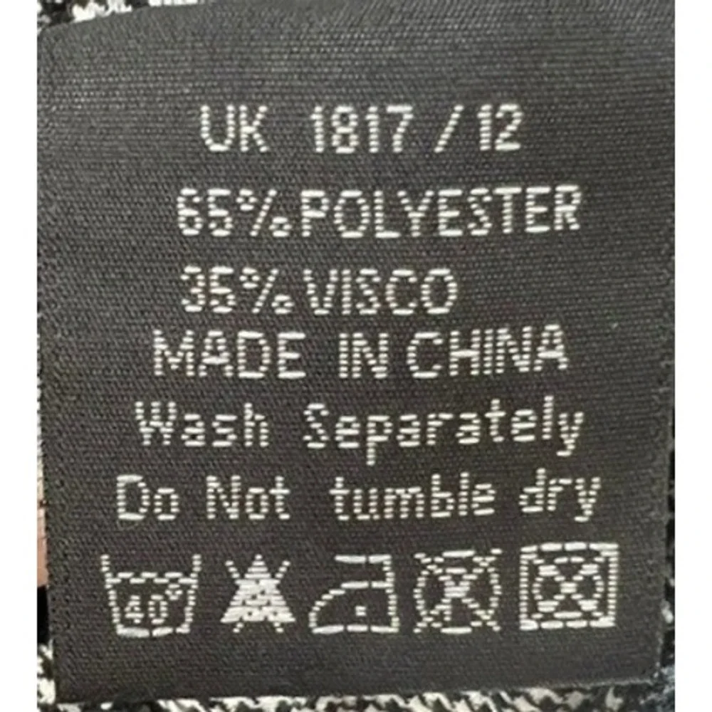 Hell Bunny Irene Skirt L Rare Deadstock Mall Goth Punk Damask Skull Houndstooth